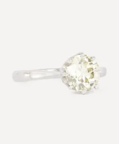 Kojis Rings|Rings^18ct White Gold Old Cut Solitaire Diamond Ring