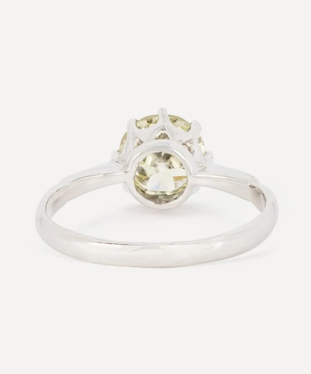 Kojis Rings|Rings^18ct White Gold Old Cut Solitaire Diamond Ring