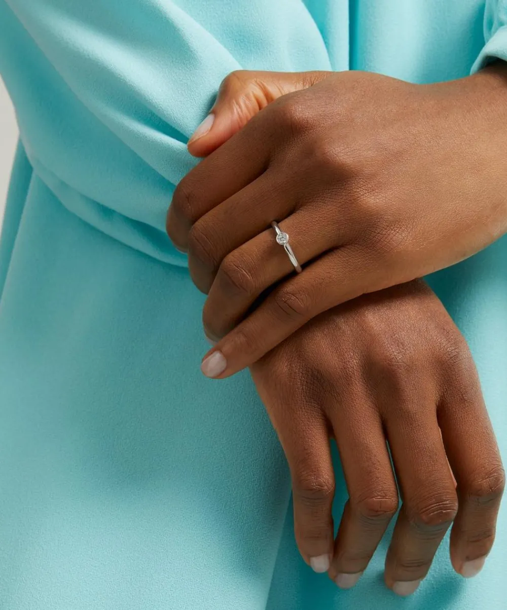 Liberty Rings|Rings^9ct White Gold Voti Diamond Ring