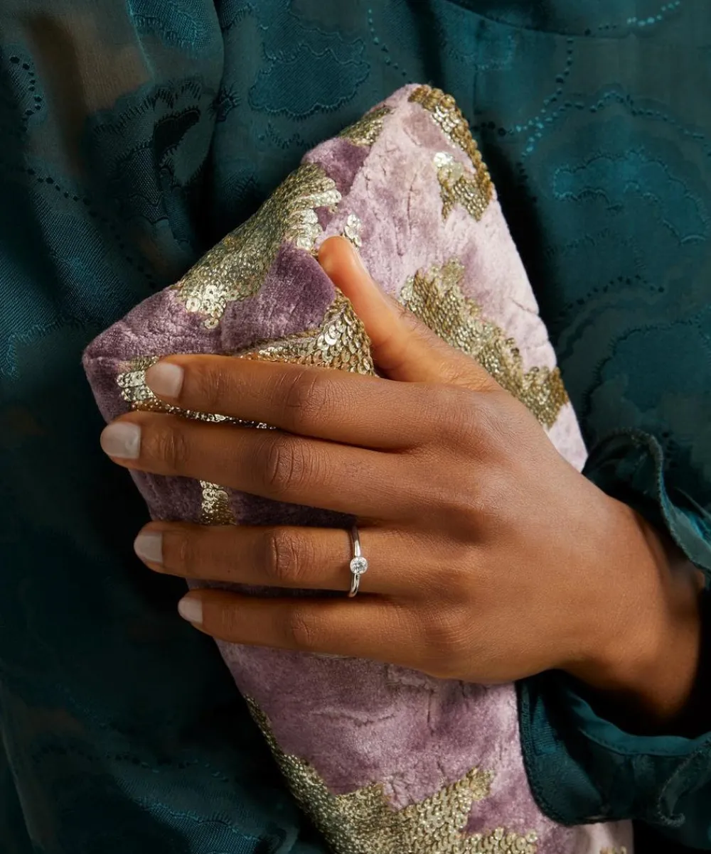 Liberty Rings|Rings^9ct White Gold Voti Diamond Ring