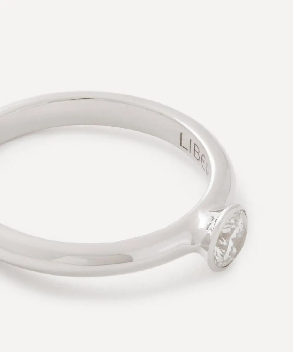 Liberty Rings|Rings^9ct White Gold Voti Diamond Ring