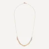 Sia Taylor Necklaces|Necklaces^18ct-24ct Gold Rainbow Graduating Dots Necklace