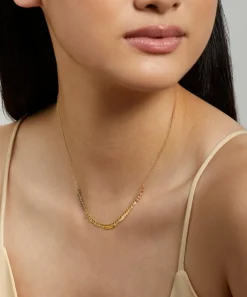 Sia Taylor Necklaces|Necklaces^18ct-24ct Gold Rainbow Graduating Dots Necklace