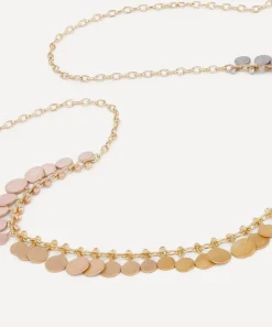 Sia Taylor Necklaces|Necklaces^18ct-24ct Gold Rainbow Graduating Dots Necklace