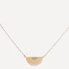 Sia Taylor Charms & Pendants|Charms & Pendants^18ct-24ct Gold Sun Halo Pendant Necklace