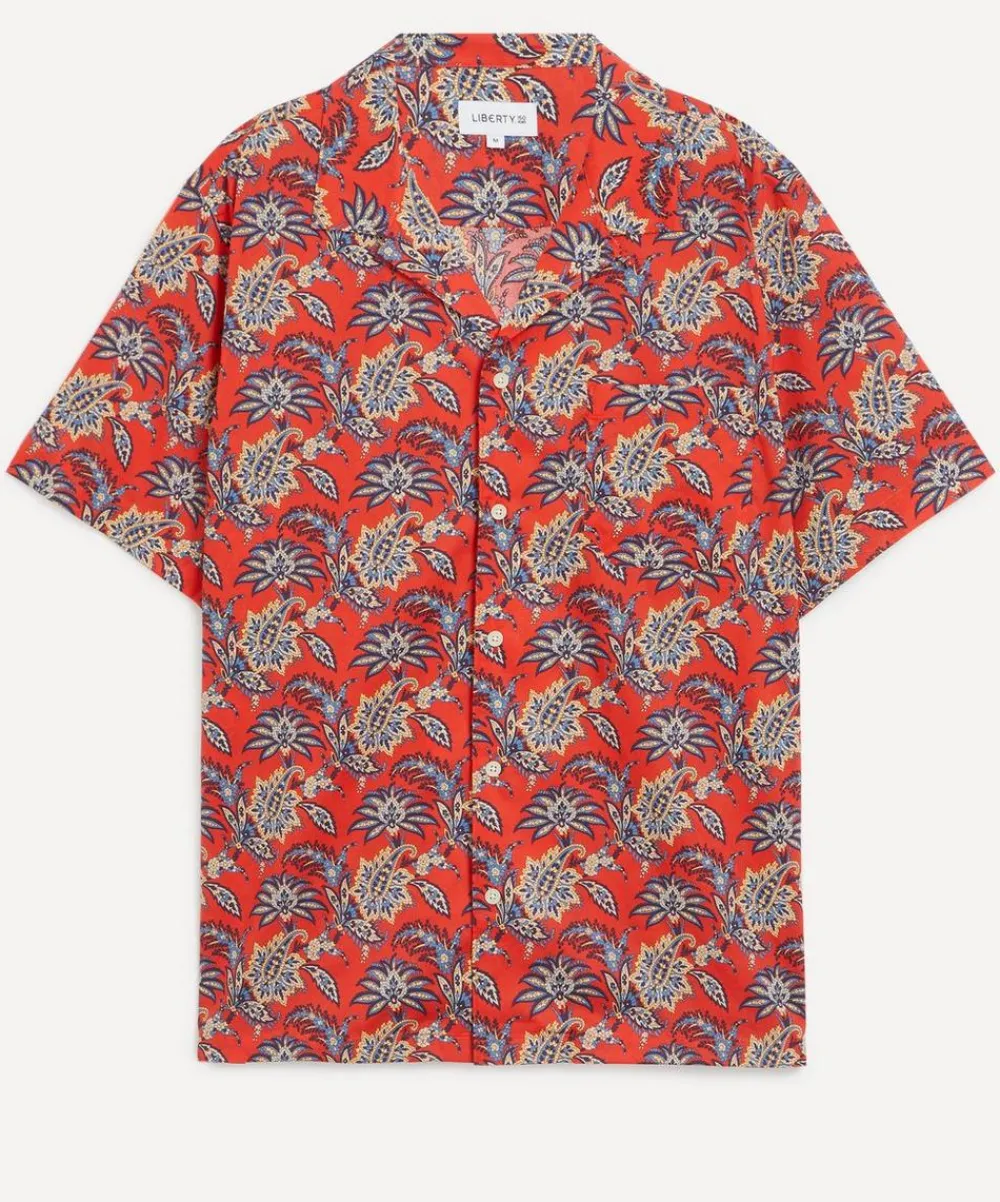 Liberty Shirts^Cuban Collar Tana Lawn™ Cotton Shirt in Arundel