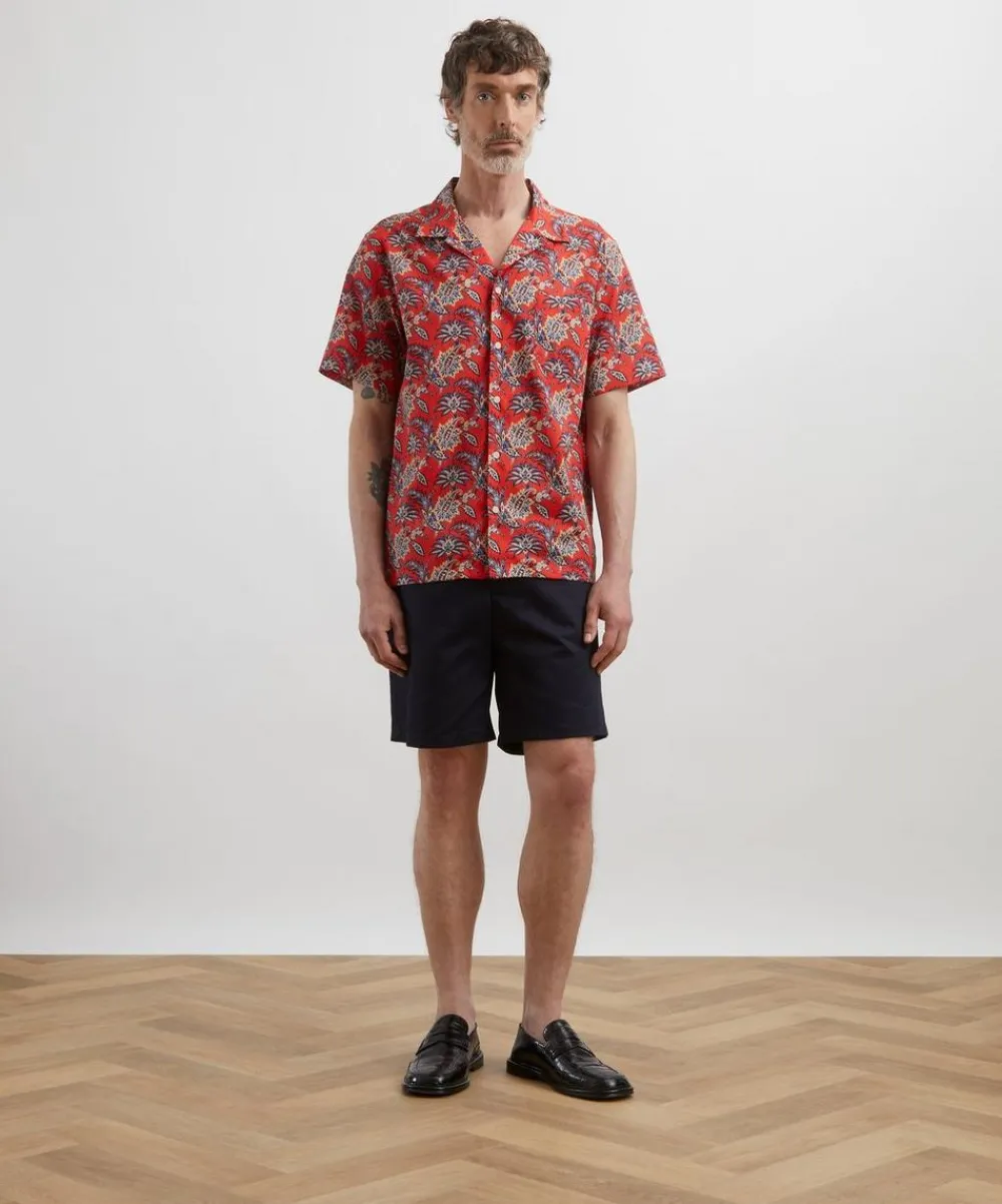 Liberty Shirts^Cuban Collar Tana Lawn™ Cotton Shirt in Arundel