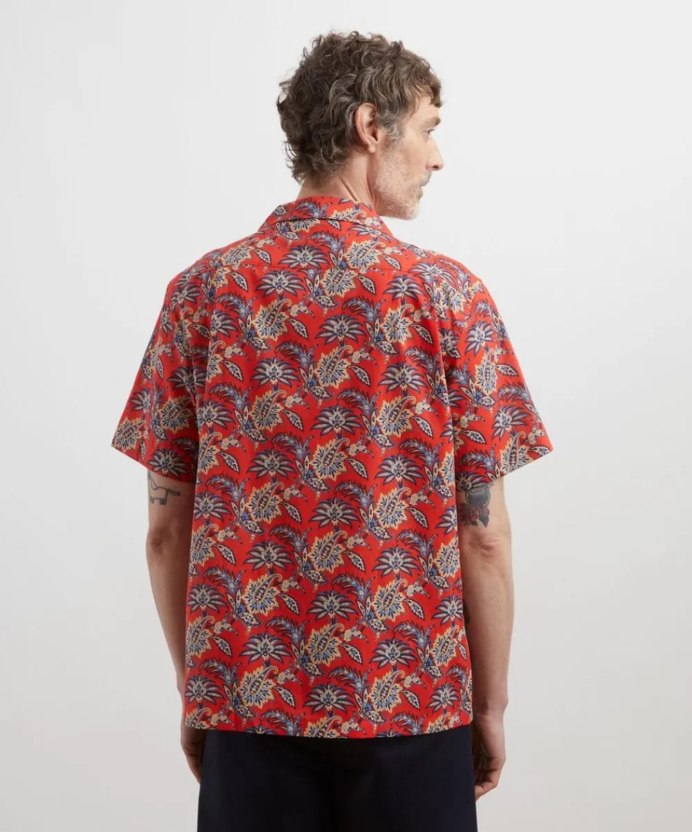 Liberty Shirts^Cuban Collar Tana Lawn™ Cotton Shirt in Arundel