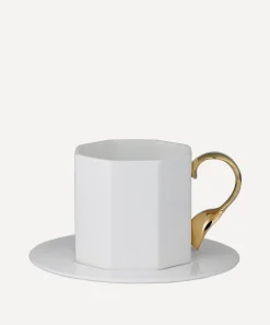 Twig New York Mugs^Cutlery Spoon Handle Cup and Saucer