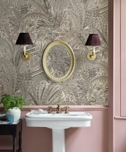 Liberty Interiors Wallpaper^Cypress Voyage in Pewter