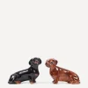 Quail Tableware^Dachshund Salt and Pepper Shakers