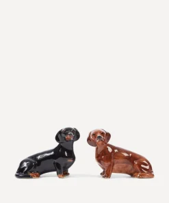Quail Tableware^Dachshund Salt and Pepper Shakers