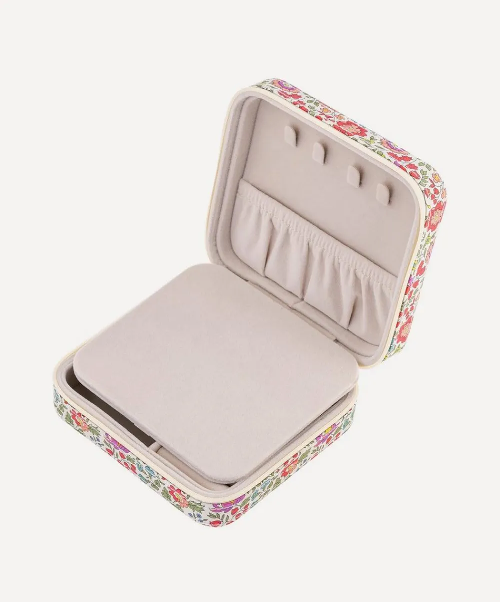 Bon Dep Storage^D’Anjo Tana Lawn™ Cotton Zipped Jewellery Box