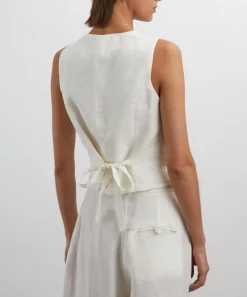 FANFARE Coats & Jackets^Daphne Linen Waistcoat
