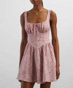 Reformation Dresses^Daria Rosin Linen Mini Dress