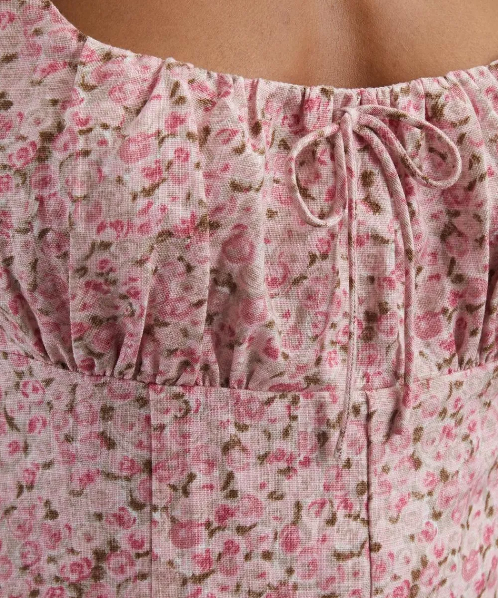Reformation Dresses^Daria Rosin Linen Mini Dress