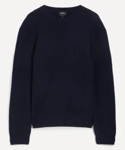 A.P.C. Knitwear & Sweats^Dark Navy Thomas Wool Jumper