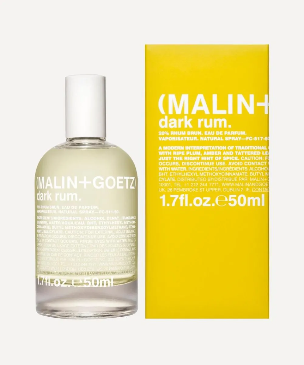 MALIN+GOETZ Mens Perfume|Womens Perfume^Dark Rum Eau de Parfum 50ml