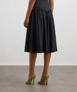 Peachy Den Skirts^Deba Onyx Midi Skirt