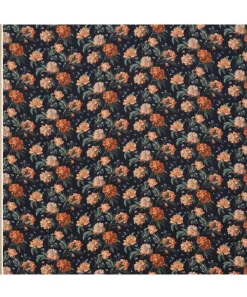 Liberty Fabrics Crepe De Chine|Classic Tana Lawn^Decadent Blooms Crepe de Chine