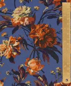 Liberty Fabrics Crepe De Chine|Classic Tana Lawn^Decadent Blooms Crepe de Chine