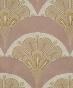 Liberty Interiors Furnishing Fabrics^Deco Scallop Multi Jacquard in Lacquer