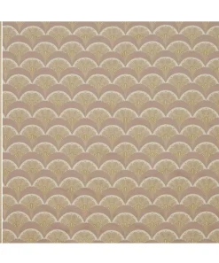Liberty Interiors Furnishing Fabrics^Deco Scallop Multi Jacquard in Lacquer