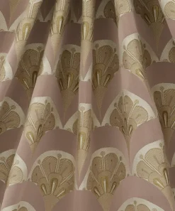Liberty Interiors Furnishing Fabrics^Deco Scallop Multi Jacquard in Lacquer