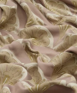 Liberty Interiors Furnishing Fabrics^Deco Scallop Multi Jacquard in Lacquer