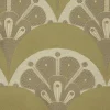 Liberty Interiors Furnishing Fabrics^Deco Scallop Multi Jacquard in Lichen