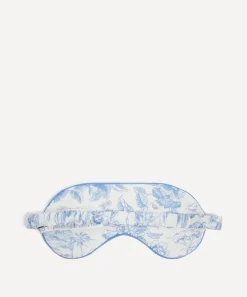 Liberty Sleepwear^Delft Lagoon Tana Lawn™ Cotton Eye Mask