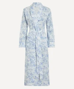 Liberty Sleepwear^Delft Lagoon Tana Lawn™ Cotton Robe