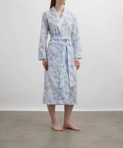 Liberty Sleepwear^Delft Lagoon Tana Lawn™ Cotton Robe
