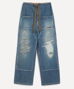 Kapital Jeans^Denim W-Knee Easy Baggy 14oz Denim Jeans