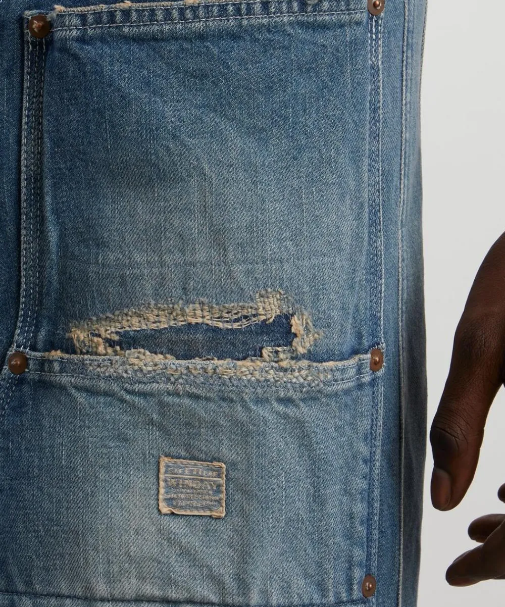 Kapital Jeans^Denim W-Knee Easy Baggy 14oz Denim Jeans