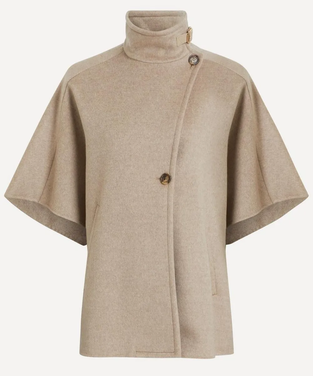 Max Mara Scarves^Derrik Cashmere Broadcloth Cape