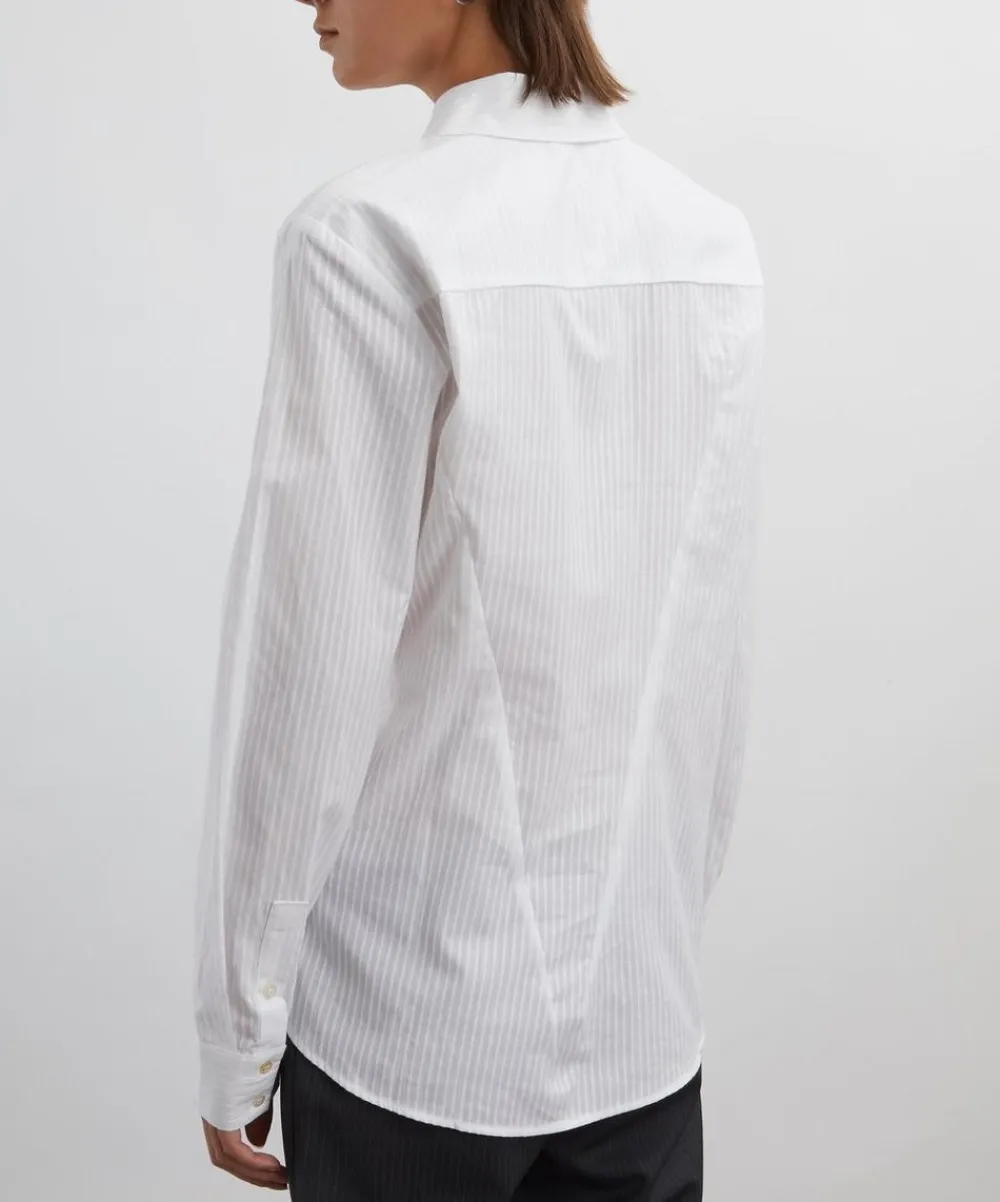 Paloma Wool Tops^Donald Striped Multi-Position Shirt