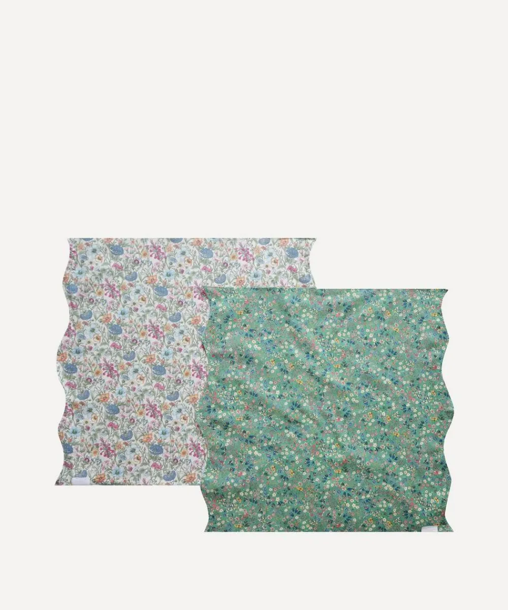 Coco & Wolf Tableware^Donna Leigh and Rachel Wavy Edge Napkins Set of Two