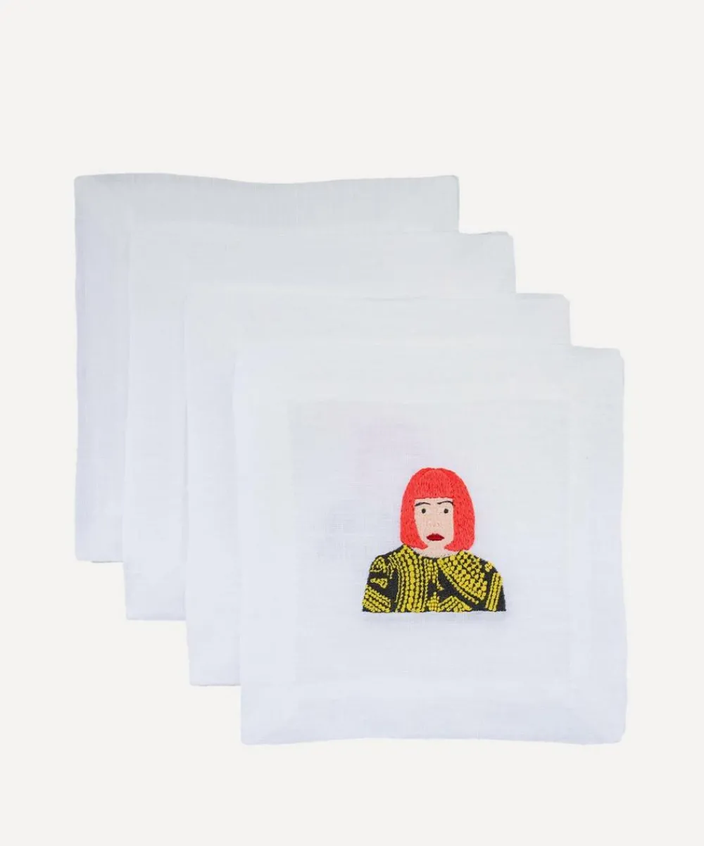 Lettermade Tableware|Kitchen^Dots Galore Cocktail Napkins Set of Four
