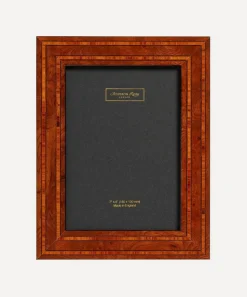 Addison Ross Ornaments^Double Contrast Marquetry 4x6 Photo Frame