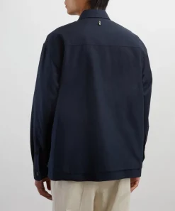 Le17septembre Shirts^Double-Layered Cotton Shirt