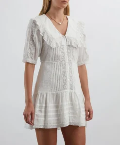 RIXO Dresses^Dove Cotton Mini Dress