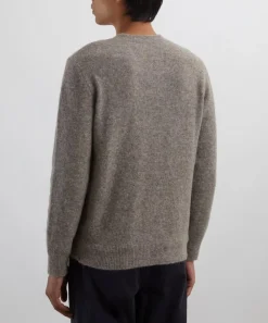 Barena Knitwear & Sweats^Dove Grey Rolo Wool-Blend Jumper