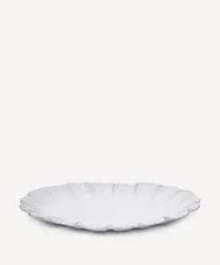Astier de Villatte Tableware^Drapé Dinner Plate