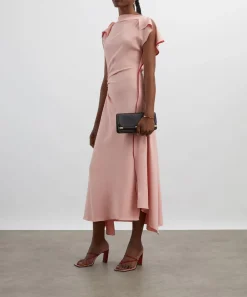 Victoria Beckham Dresses^Drape Sleeve Midi Dress