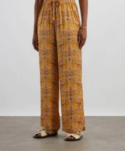 Heidi Klein Swimwear^Drawstring Trousers in Liberty Fabrics’ Oscar’s Palace