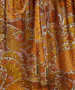 Heidi Klein Swimwear^Drawstring Trousers in Liberty Fabrics’ Oscar’s Palace