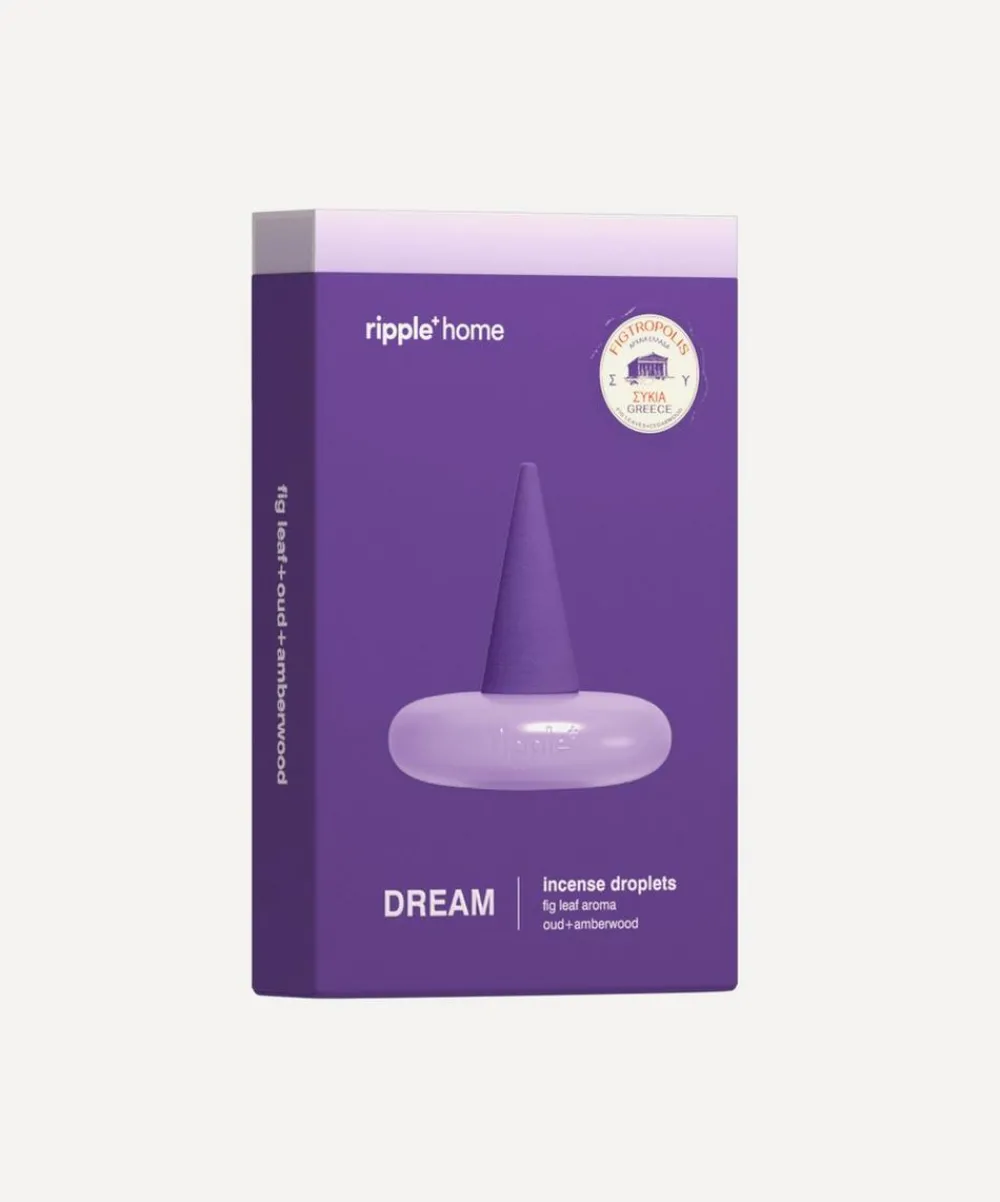 Ripple Candles & Candle Holders|Wellness^DREAM Fig Leaf Incense Droplets