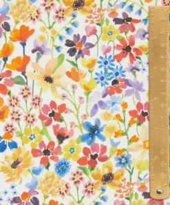 Liberty Fabrics Monument Twill|Classic Silks^Dreams of Summer Silk Twill