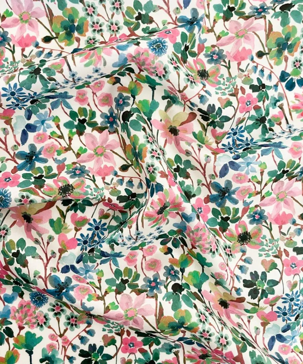 Coco & Wolf Bedding^Dreams of Summer Tana Lawn™ Cotton King Fitted Sheet